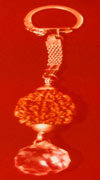 lucky charm Rudraksh key ring