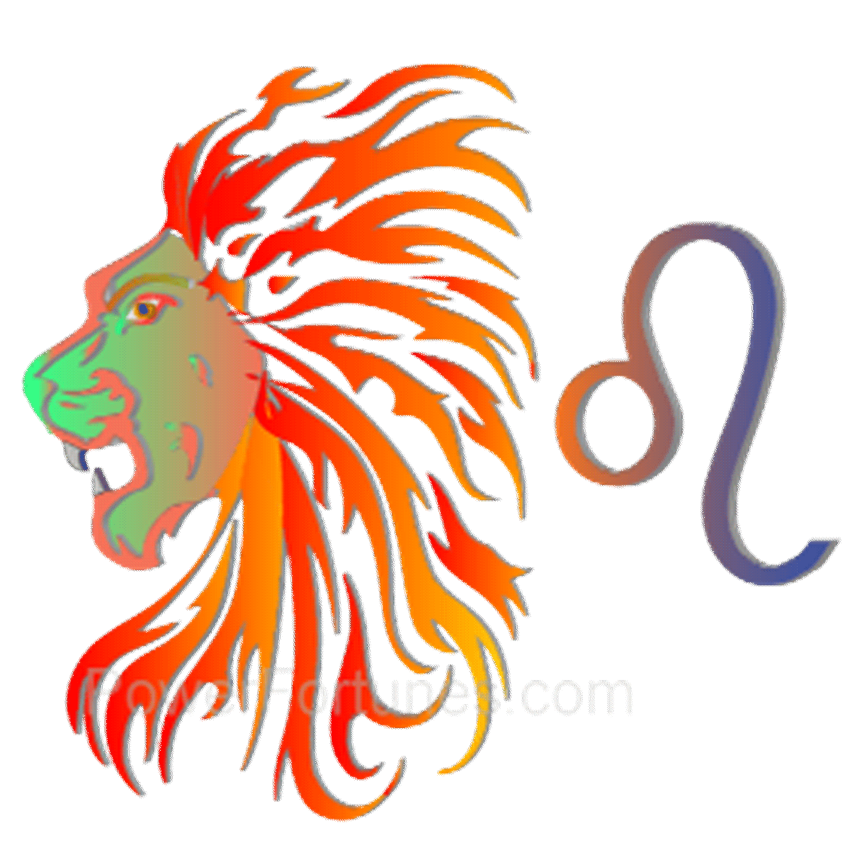 leo astrology symbol emoji