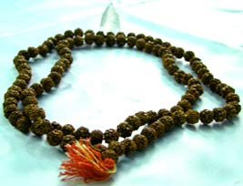 Rudraksh prayer beads for good luck